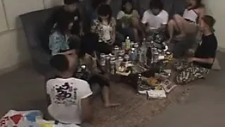 College reality amateur party