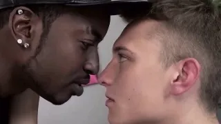 White Sissy Takes in a Big Black Cock