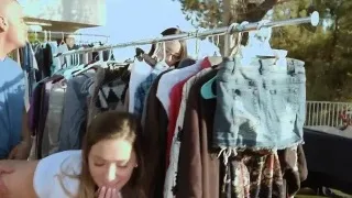 Jaye Summers suck Marco Ducatis large rod on the outdoor