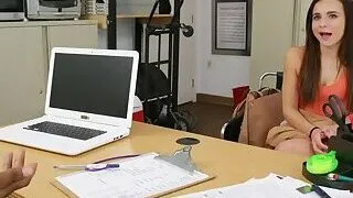 Teen amateur drilled by bbc during casting