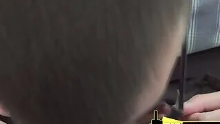 SHY dude bends over for BIG-SHLONGED black boss's cock