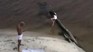 Amateur girl masturbating on public beach