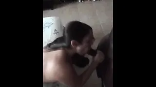 Interracial loving gloryhole slut sucking big black cocks