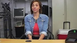 Hardcore CFNM interracial sex at interview