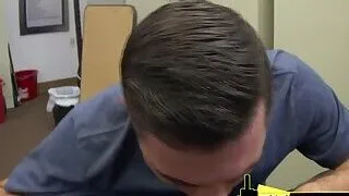 SHREDDED straight white dude gets POUNDED for the FIRST TIME