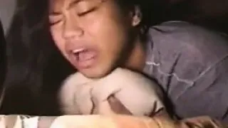 Asian Wife gets painful anal on cam