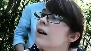 Fucking horny teen on my car