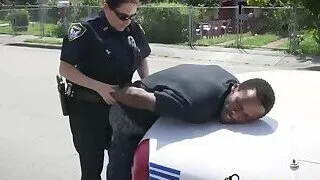 DANGEROUS CRIMINAL fucks TWO white pussies in the STREET