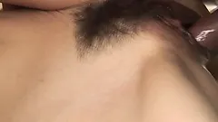 Naughty teen Miina Yoshihara blows and fucks and he leaves a creampie