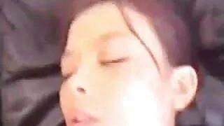 Asian young wife with shaved pussy 