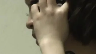 Asian babe rubs her cunt