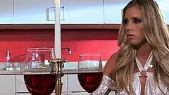 Active cum-loving dick magnet greases her noisy clam with man juice