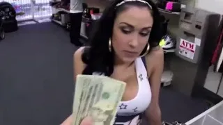 This Money Desperate teen involved hardcore sex action