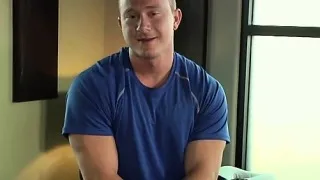 Muscle gay oral sex with massage