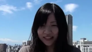 Asian teens rub closeup