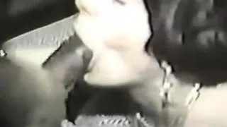 Classic interracial group that is hairy with MILF