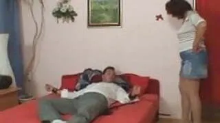 Cock hungry mother in law gets her old pussy drilled