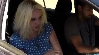 Stranger ask for blowjob public Blonde honey does it on the