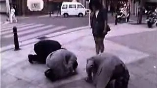 Attractive Japanese wife gets picked up and banged rough by