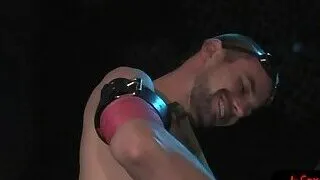 Gaping asshole fisted and toyed by hunk