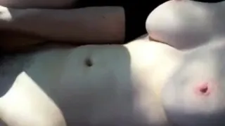 Toying my pussy in our car