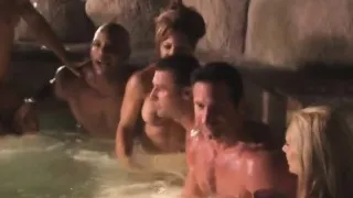 Swinger bitches getting ready for the show