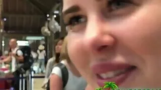 Stunning cute girlfriend receives anal penetration at hotel room