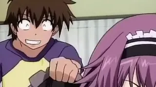 Busty hentai girl gets fucked