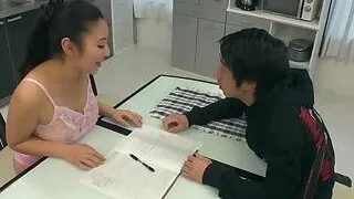 Perky tits Asian pussy tease