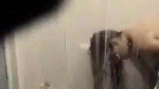 erotic shower my step mom on hidden camera