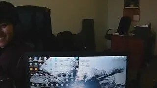 Sucking big cock on a spy cam