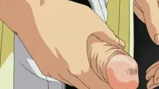 Redhead hentai self maturbating and receiving cum