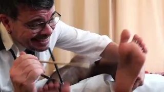 Twink Asian Boy Josh Tied and Tickled