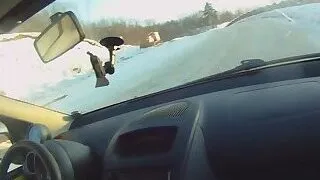 Adorable brunette beauty Dila destroyed by monster