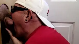 Big Daddy Gets Gloryhole Deep Throat