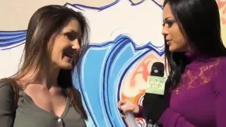 Busty babe got her body wrapped with cling wrap for cash