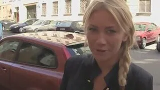 Young casting babe fucked at sex audition