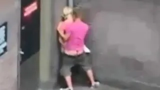 Extreme public sex in the street daytime voyeur video