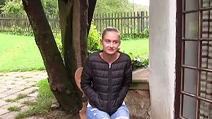 Amazing girl Lucette Nice strips and unveils her stunning body