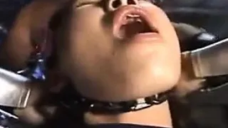 Cute Asian schoolgirl is in the dungeon getting tortured by