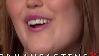 Tough ass fuck at an interview