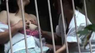 Asian schoolgirls finger