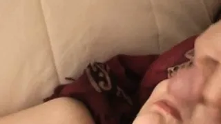 First facial during casting for extremely shy czech teen