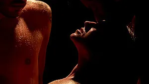 Oily fit teen babe gets a hardcore missionary and doggy fuck