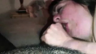 Fat White Girl Wants His Cum Badly