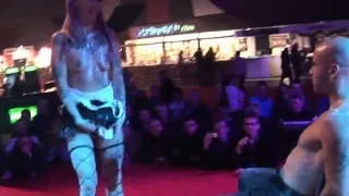 scandal show on public show stage