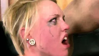 Carolynn Cross crazy gagging deepthroat