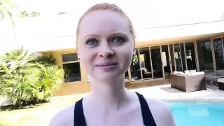 CFNMTEEN - Pale Ginger Teen Fucked By Swimming Coach