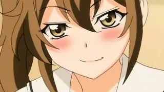 Beautiful anime babe making love and cumming