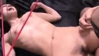 Rough bondage pleasures for insolent Mei Haruka